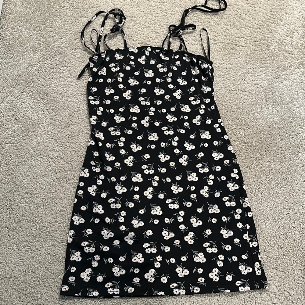 Flower Mini Dress